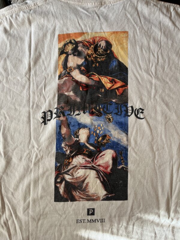 Primitive Exchange Cream Tee (2XL) - Imagen 2